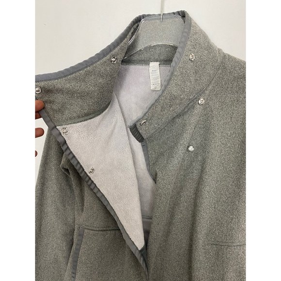 Ivivva by Lululemon Big Business Cozy Wrap Fleece lined Jacket 12 - Picture 6 of 15